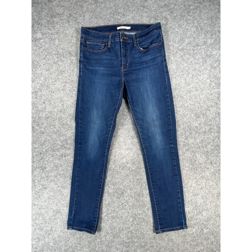 Levis Jeans‎ Women's Size 31 Slimming Skinny Blue Stretch Denim Jeans